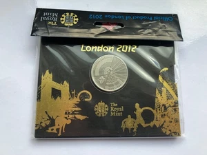 2012 PARALYMPIC LONDON 2012 BU FIVE 5 POUND COIN ROYAL MINT PACK SEALED UNOPENED - Picture 1 of 4