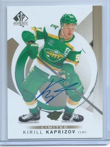 Kirill Kaprizov Limited Gold Auto SP 2024-25 SP Authentic Hockey - Picture 1 of 2