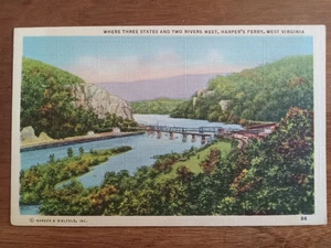 c1935 Bridge at Harper's Ferry, Jefferson County, WV - Picture 1 of 2