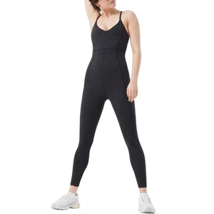 OUTDOOR VOICES Zoom schwarzer einteiliger Trainingsoverall Damengröße Small Yoga - Bild 1 von 6
