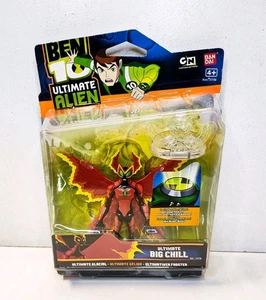 Ben 10 Ultimate Alien Ultimate Big Chill Action Figure Bandai Ultimatrix Disc - Foto 1 di 8