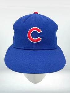 Cappello vintage Chicago Cubs aderente nuova era modello professionale lana taglia 7 baseball MLB berretto - Foto 1 di 9