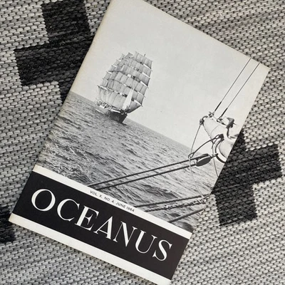 Oceanus magazine, June 1964. Rachel L Carson memorial. Woods Hole Oceanographic - Image 1 of 4