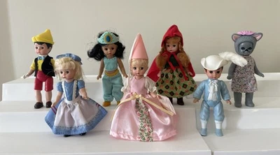 7 Madame Alexander/ McDonald's 5” Mini Dolls Storybook Characters - Image 1 of 4
