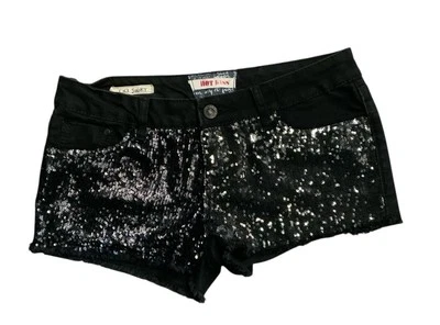 Pantalones Cortos Y2K Hot Kiss Cici Secuencia Frontal Para Mujer Talla 6 Foto 1 de 4