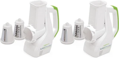 Salad Shooter Electric Slicer/Shredder,White - Image 1 of 4
