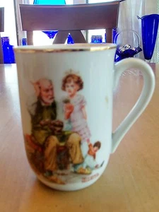 Norman Rockwell The Cobbler Mug - Picture 1 of 1