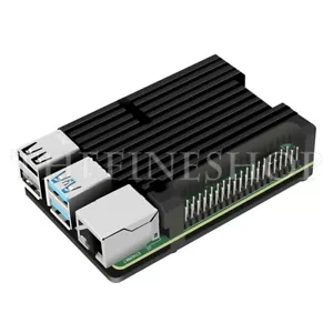 For Raspberry Pi 4B Case Raspberry Pi 4 Heatsink Case Shell Kit Aluminum Alloy - Picture 1 of 6