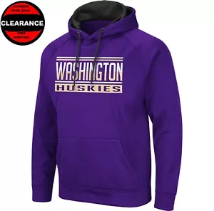 Mens Ncaa Apparel / Washington Huskies Mens Pullover Hoodie, LARGE, CLEARANCE - Picture 1 of 4