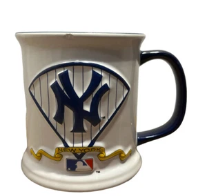 New York Yankee Offizieller MLB Kaffeebecher Tasse 12 Unzen Erhöhtes Logo MAKEL EIN Chip - Bild 1 von 8