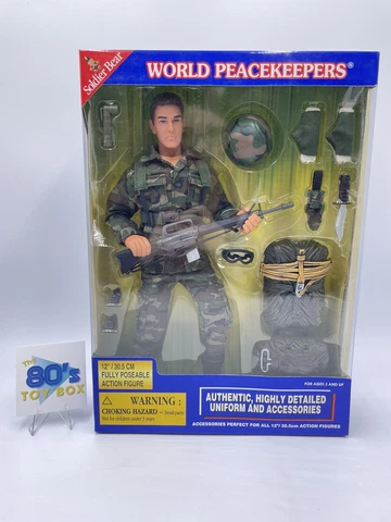 Soldier Bear World Peacekeepers 12” Fully Possible Action Figure & Accessories Cover