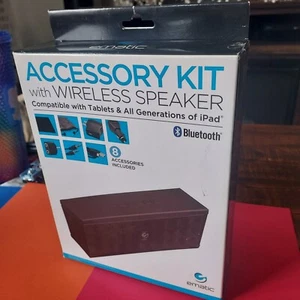 Ematic 8-Piece Accessory Kit with Wireless Speaker for Tablets and all iPads NEW - Picture 1 of 2