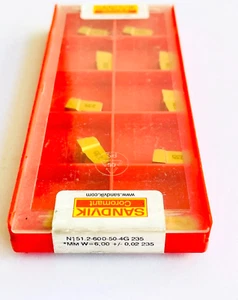 SANDVIK INSERTI SCANALATI N151.2-600-50-4G 235 ORIGINALI NUOVI 10 pz. - Foto 1 di 4