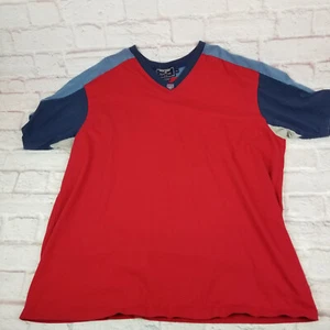 Polo Sport Ralph Lauren Hemd Herren 2XL Blau Rot Kurzarm Pony Performance - Bild 1 von 9