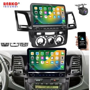 10''Apple Carplay For Toyota HILUX 2005-14 Car Stereo Radio Android13 Navi WiFi - Picture 1 of 12