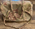Isabella?S Journey Bag Large Toile Tapestry Quilted Carpet Style Canvas Duffel