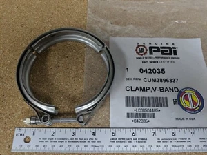 Turbo Exhaust V Clamp for Cummins ISX. PAI # 042035 Ref. # 3896337, 115774 - Bild 1 von 12