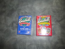 1990 & 1991 MAJOR LEAGUE ALL-STARS PLAYING CARDS 56 & 58 CARDS FACTORY SEALED