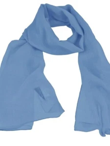 White Sierra Bug Free Gauzy Scarf D0210W Provence Blue NWT D3 - Picture 1 of 6