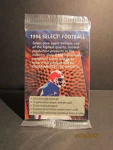 1994 Select Samples Sealed Bag Set Drew Bledsoe Barry Sanders Junior Seau - Picture 1 of 1