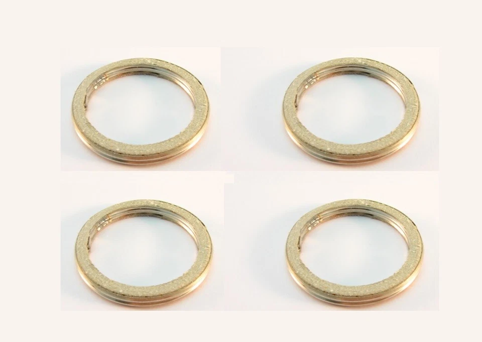 Honda VFR 750 R 1988-1993 Exhaust Manifold Gasket Set 4x Pieces - Image 1 of 1