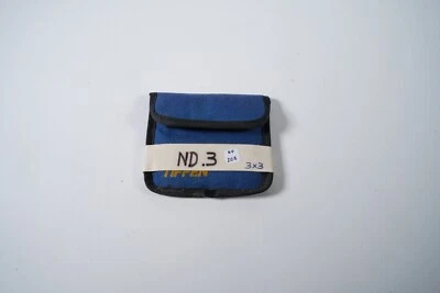 Tiffen Professional 3x3 Square ND0.3 Neutral Density Camera Filter with Pouch - Image 1 of 2