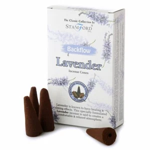 Lavender Backflow Incense Cones 12 pack Multibuy Offer - Picture 1 of 1