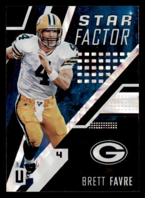 2017 Panini Unparalleled Star Factor #3 Brett Favre - Image 1 of 2