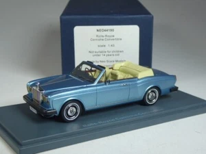 (KI-12-36) Neo Scale Models 44190 Rolls Royce Corniche Cabriolet in 1:43 in OVP - Bild 1 von 2