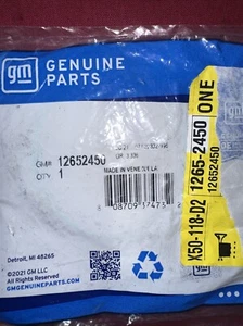 12652450 New Genuine GM OEM Fuel Injection Throttle Body Mounting Gasket - Bild 1 von 2