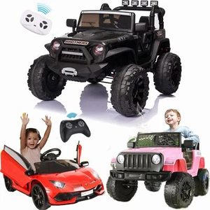 24V/12V 400W Ride On Truck Kids Electric Car Toy With Remote Control 2 Seaters - Picture 1 of 94