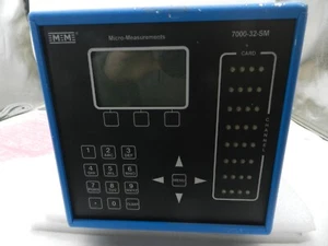 Vishay 7000-32-SM Digital Strain Indicator Calibrator 32 Channel Scanner Unit - Picture 1 of 5