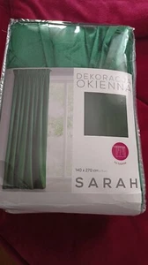 Decoracja Okienna Samtvorhang - Grün, 140 x 270cm - Bild 1 von 1