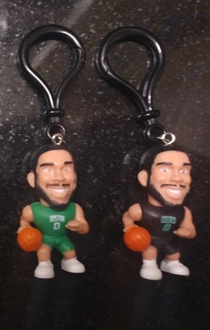 Jason Tatum Totems! Keychain Of Your Favorite Boston Celtic! Black And Green! Cover