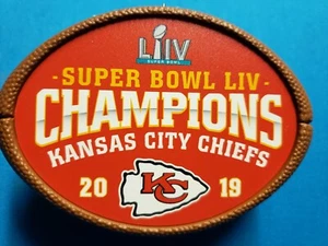 2019 Hallmark Ornament Kansas City Chiefs Superbowl Champions Mahomes NEW - Picture 1 of 6