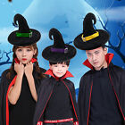 Hexenmütze entzückend Vintage-Stil Halloween Party Cosplay Zauberer Hut elastisch