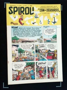 SPIROU 853  Franquin  Johan  19 Aout    1954 - Imagen 1 de 2