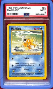 PSA 9 1999 Pokemon Base Set Magikarp #35 - Picture 1 of 2