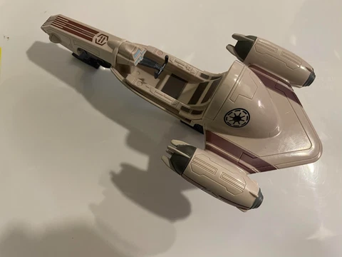 Hasbro Star Wars The Clone Wars Freeco Snow Speeder no canopy 3.75 Cover