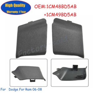 RH+LH Seat Belt Anchor Trim Slate Gray For Dodge For Ram 06-08 1CM48BD5AB - Bild 1 von 4