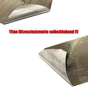 116€/m2 Hitzeschutzmatte Hitzeschutz TITAN selbstklebend 50x50cm Turbo VR6 16V - Bild 1 von 5