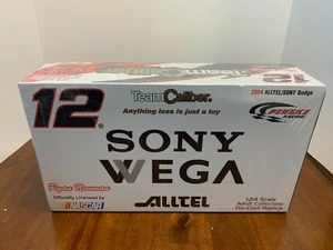 Ryan Newman #12 2004 Team Caliber Pearl Dodge Sony Wega Alltel 1:24 Diecast RARE - Picture 1 of 4