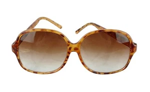 Vintage 1980s Opti-Ray Mexico Oversize Plastic Sunglasses Retro Fashion - Picture 1 of 4