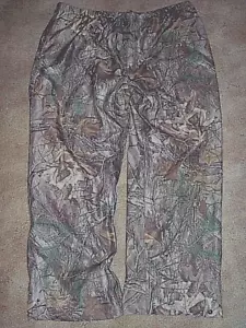 Mens 2X Rain Pants Realtree Camo Pants Mens Hunting Pants Non Insulated Pants - Picture 1 of 4