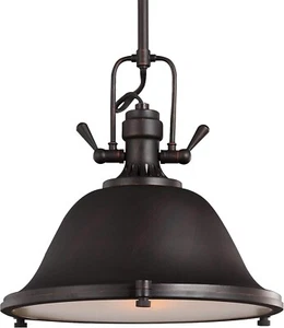 Sea Gull Lighting  6514402-710 Restoration Two Light Pendant. - Picture 1 of 2