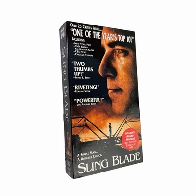 Sling Blade (VHS, 1997) Billy Bob Thornton, Miramax Films, Vintage, VG Foto 1 de 4