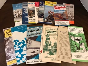 Virginia  Williamsburg Travel Tourism Brochures Ephemera Vintage 50s 60s - Picture 1 of 4