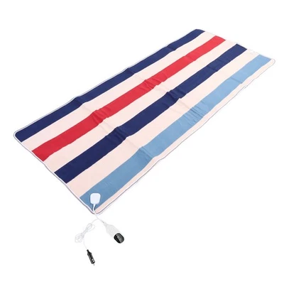 12V Car Heated Throw Blanket Flannel Soft 3 Timer & 9 Heat Settings 59x47 In - Image 1 of 4