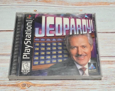 Jeopardy (Sony PlayStation 1, 1998)  PS1 COMPLETE - Image 1 of 4