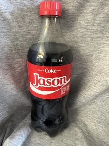 Share A Coke with Jason 2025 Personalisiertes Geschenk Coca Cola Flasche 20oz - Bild 1 von 2